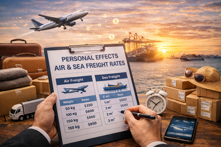 Personal Effects to Fiji – Pacific Freight Link